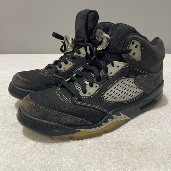 Air Jordan 5 Retro Anthracite Men's Size 11 Nike Basketball Sneakers Streetwear - Picture 5 of 14